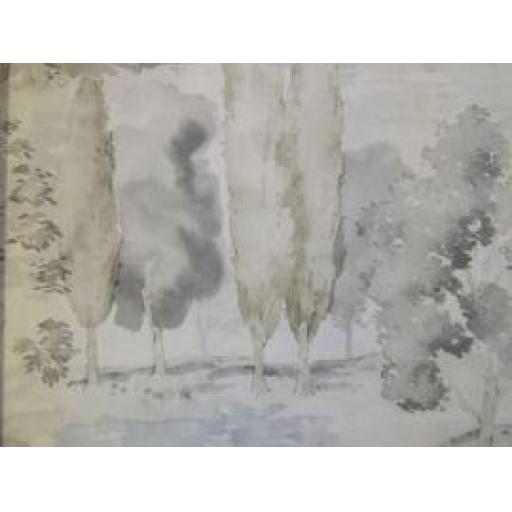 Sanderson Waterperry Wallpaper 216281 Gilver/Linen