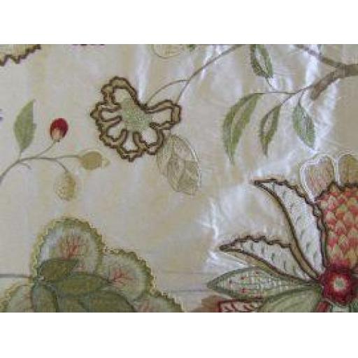 F4103/01 Baptista Silk Pink/Green Colefax and Fowler