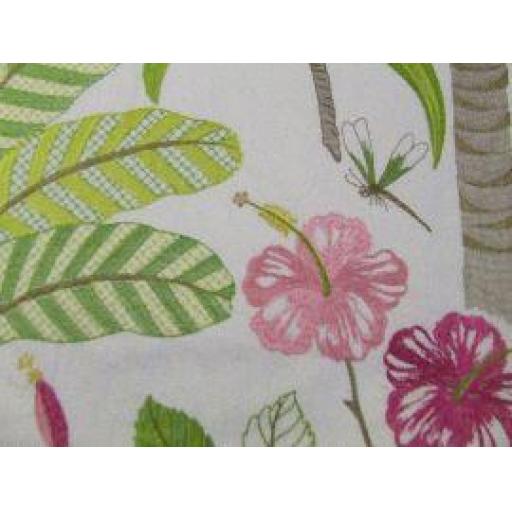 *Maracatu Lime Green J825F/02 Jane Churchill Embroidered